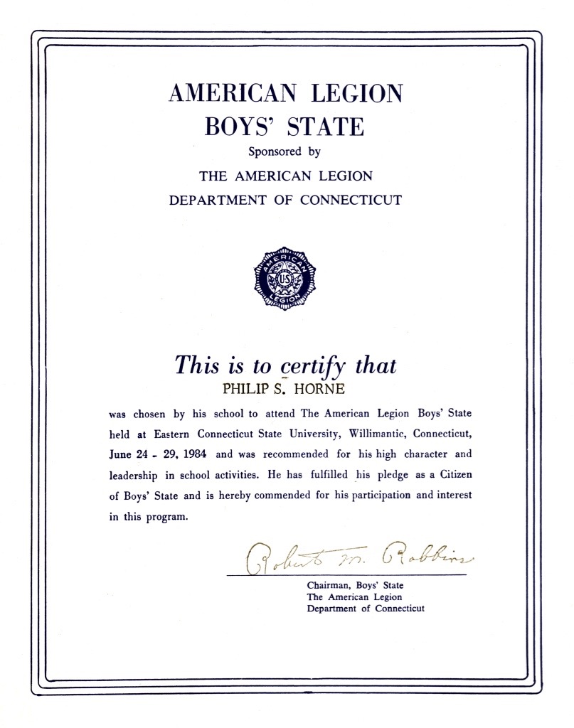 justicephil.Philip-Horne-American-Legion-Boys-State-Achievement-Certificate-1984